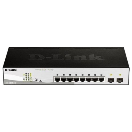 D-Link Switch DGS-1210-08P 8GE PoE 2SFP