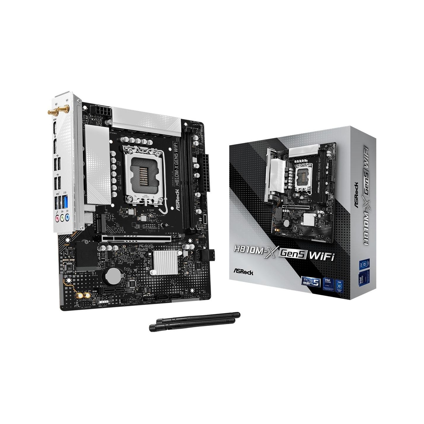 Asrock MB H810 S1851 MATX/H810M-X GEN5 ASROCK