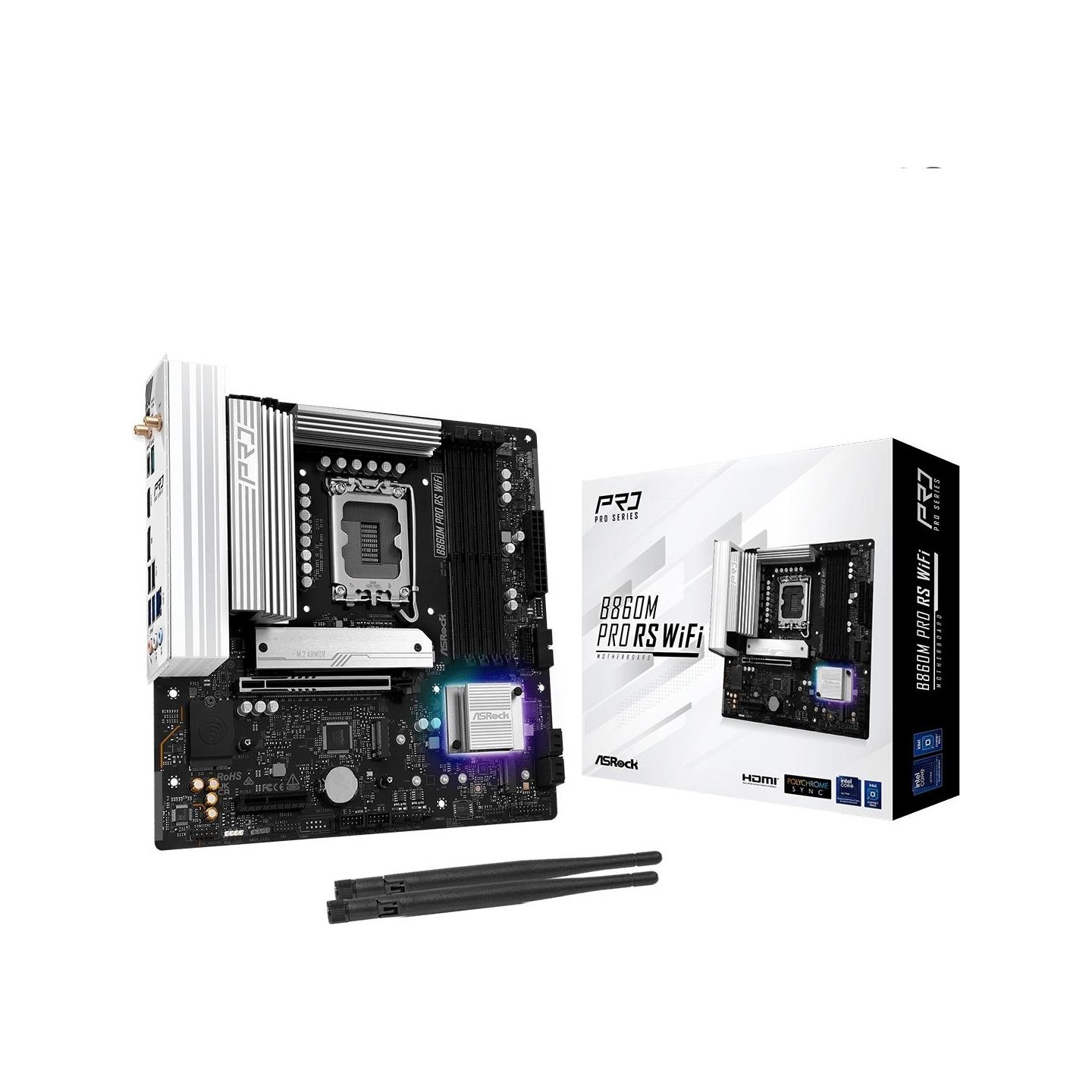Asrock MB B860 S1851 MATX/B860M PRO RS WIFI ASROCK