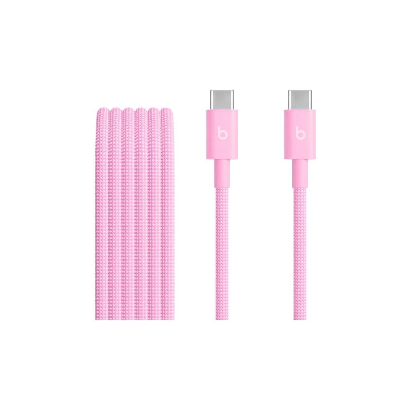 Apple USB-C to USB-C Woven Cable (1.5m) - Power Pink | Apple