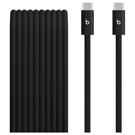Apple 240W USB-C to USB-C Braided Cable (3 m ) - Bolt Black | Apple