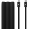Apple 240W USB-C to USB-C Braided Cable (3 m ) - Bolt Black | Apple
