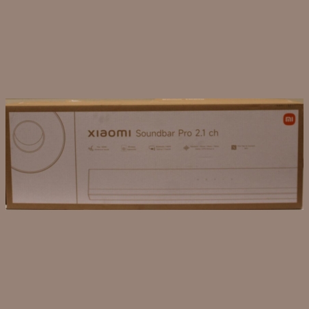 Xiaomi Soundbar Pro 2.1 ch |  | Xiaomi Soundbar Pro 2.1 ch | Warranty 24 month(s) | 300 W | Bluetooth | Wireless connection | Bl