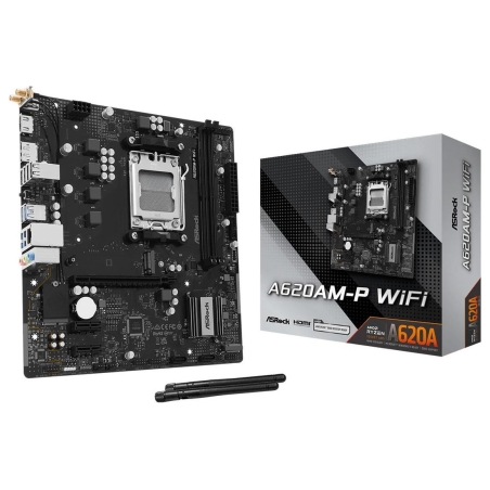Asrock MB AMD A620A SAM5 MATX/A620AM-P WIFI ASROCK