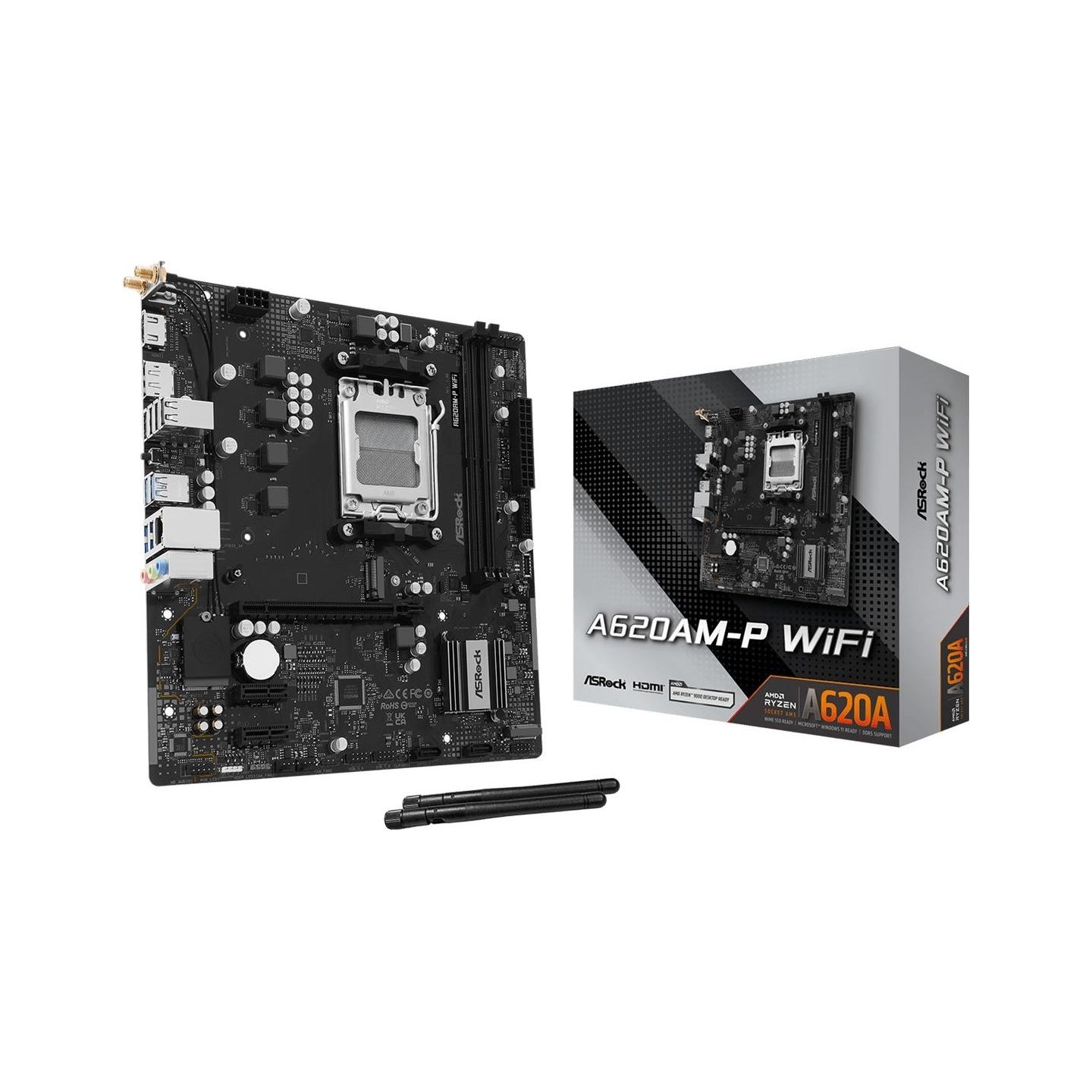 Asrock MB AMD A620A SAM5 MATX/A620AM-P WIFI ASROCK