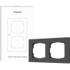 Aqara SMART SWITCH FRAME H2 (2-GANG)/GRAY FE-X01D-G AQARA