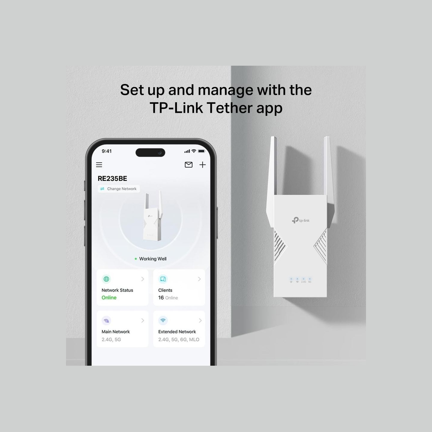 Tp-Link RE235BE AC750 Wi-Fi Range Extender