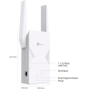 Tp-Link BE3600 Dual-Band Wi-Fi 7 Range Extender | RE235BE | 802.11ax | 688/2882 Mbit/s | Ethernet LAN (RJ-45) ports 1 | MU-MiMO 