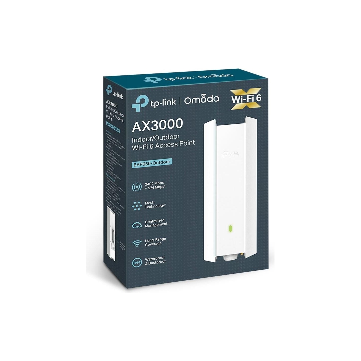 Tp-Link Access Point EAP650-Outdoor AX3000