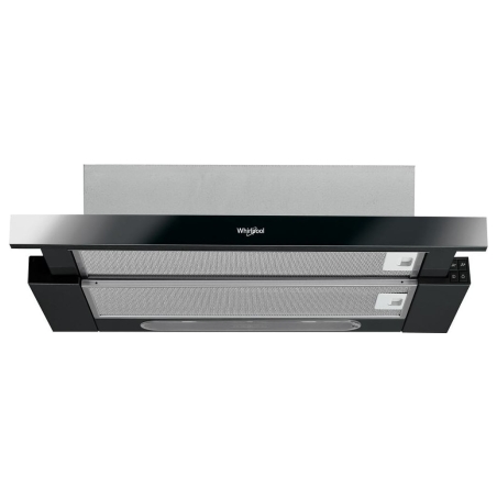 Whirlpool Hood AKR 750 G K, Built under, Telescopic, Black  60cm 304 m3/h / AKR750GK