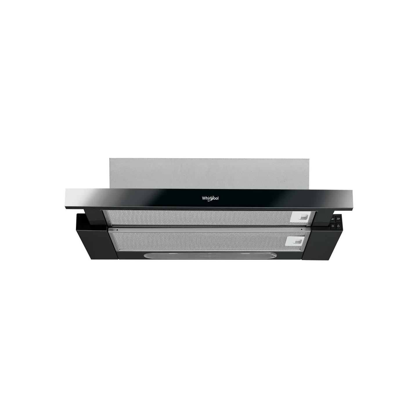 Whirlpool Hood AKR 750 G K, Built under, Telescopic, Black  60cm 304 m3/h / AKR750GK