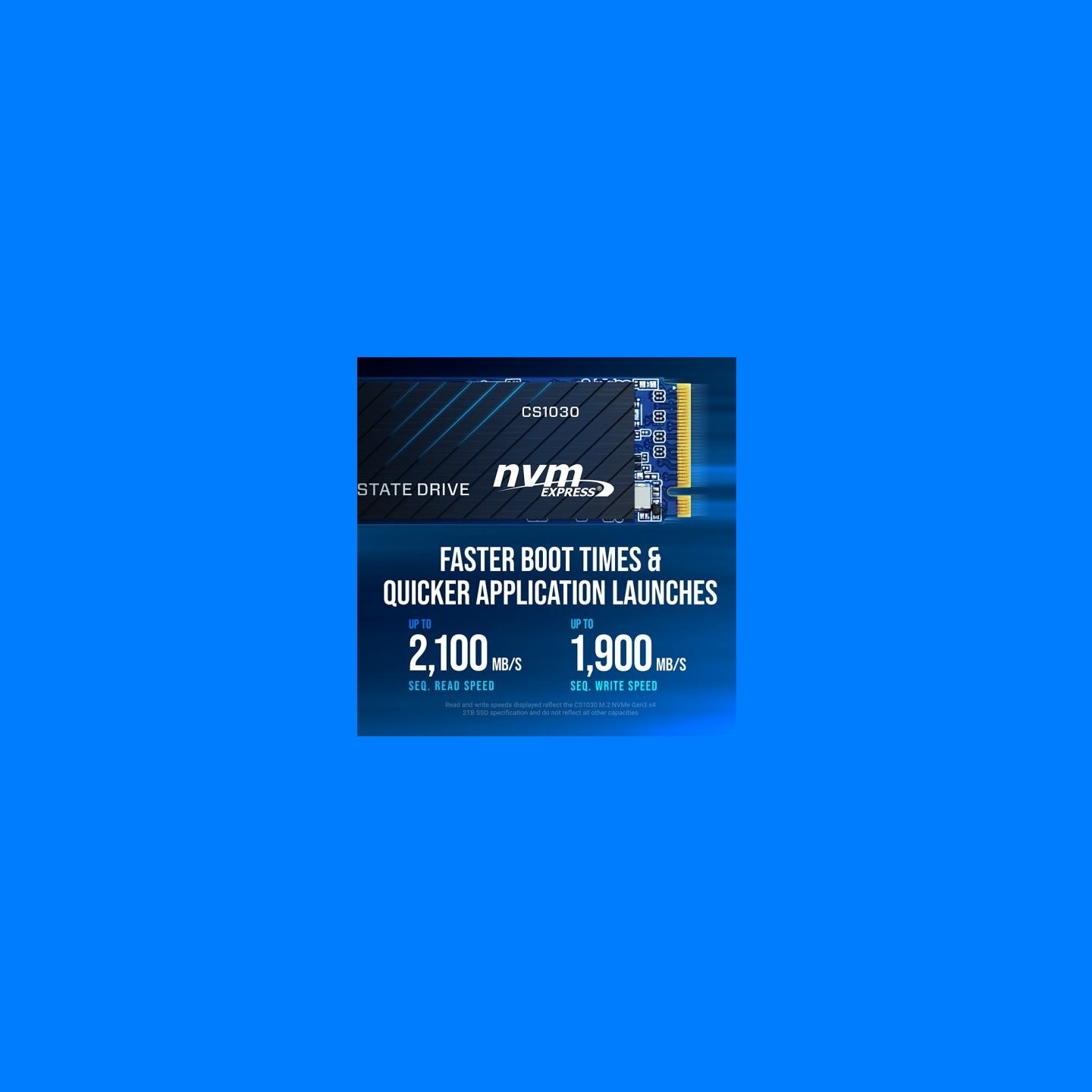 PNY SSD 2TB M.2 2280 PCIe CS1030 M280CS1030-2TB-RB