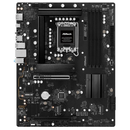 Asrock Mainboard|ASROCK|Intel B860 Express|LGA1851|ATX|Memory DDR5|Memory slots 4|1xHDMI|1xDisplayPort|1xAudio-In|1xAudio-Out|1x