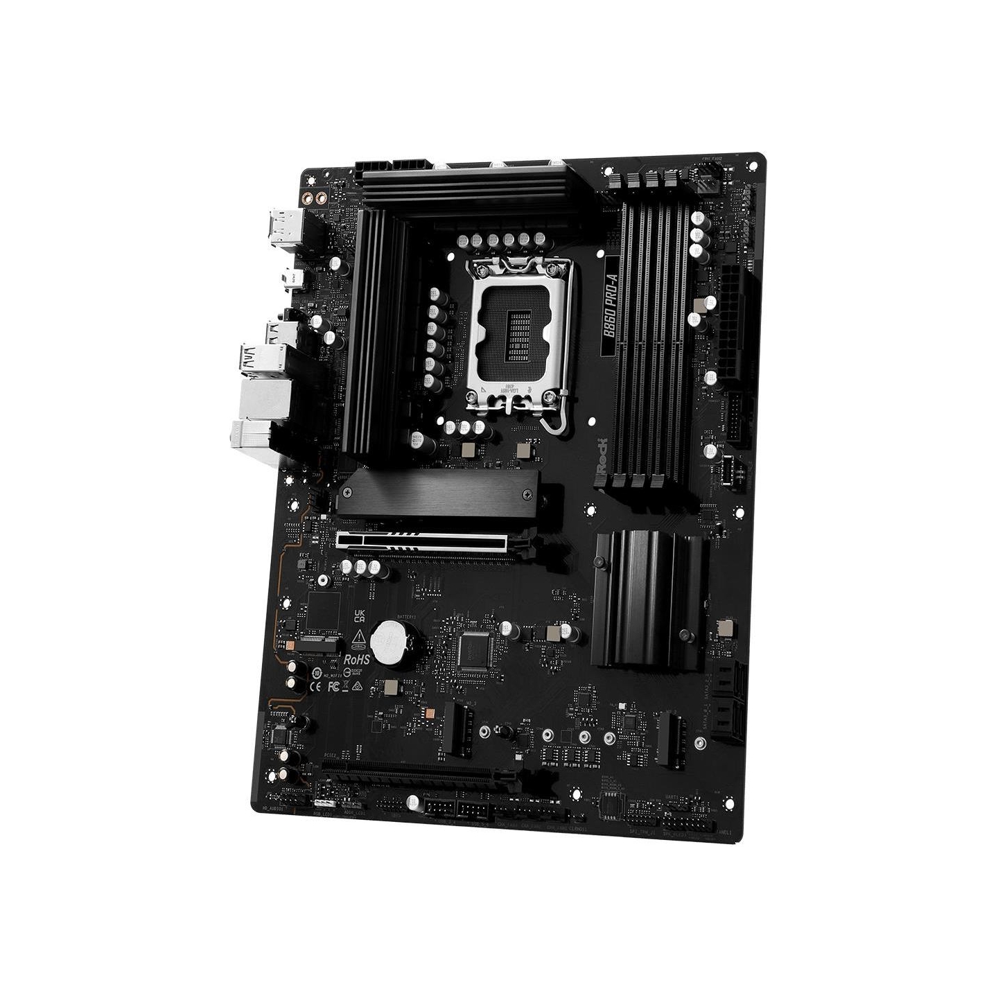 Asrock Mainboard|ASROCK|Intel B860 Express|LGA1851|ATX|Memory DDR5|Memory slots 4|1xHDMI|1xDisplayPort|1xAudio-In|1xAudio-Out|1x