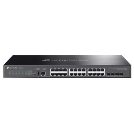 Tp-Link Switch managment Omada 24-PortGb Stackable Lite L3 SG5428X 24× Gigabit RJ45 Ports, 4× 10G SFP+ Slots, RJ45/USB Type C Co
