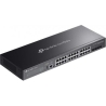 Tp-Link Switch managment Omada 24-PortGb Stackable Lite L3 SG5428X 24× Gigabit RJ45 Ports, 4× 10G SFP+ Slots, RJ45/USB Type C Co