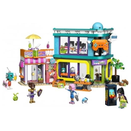 Lego Bricks Friends 42674 Comic Book and Game Store