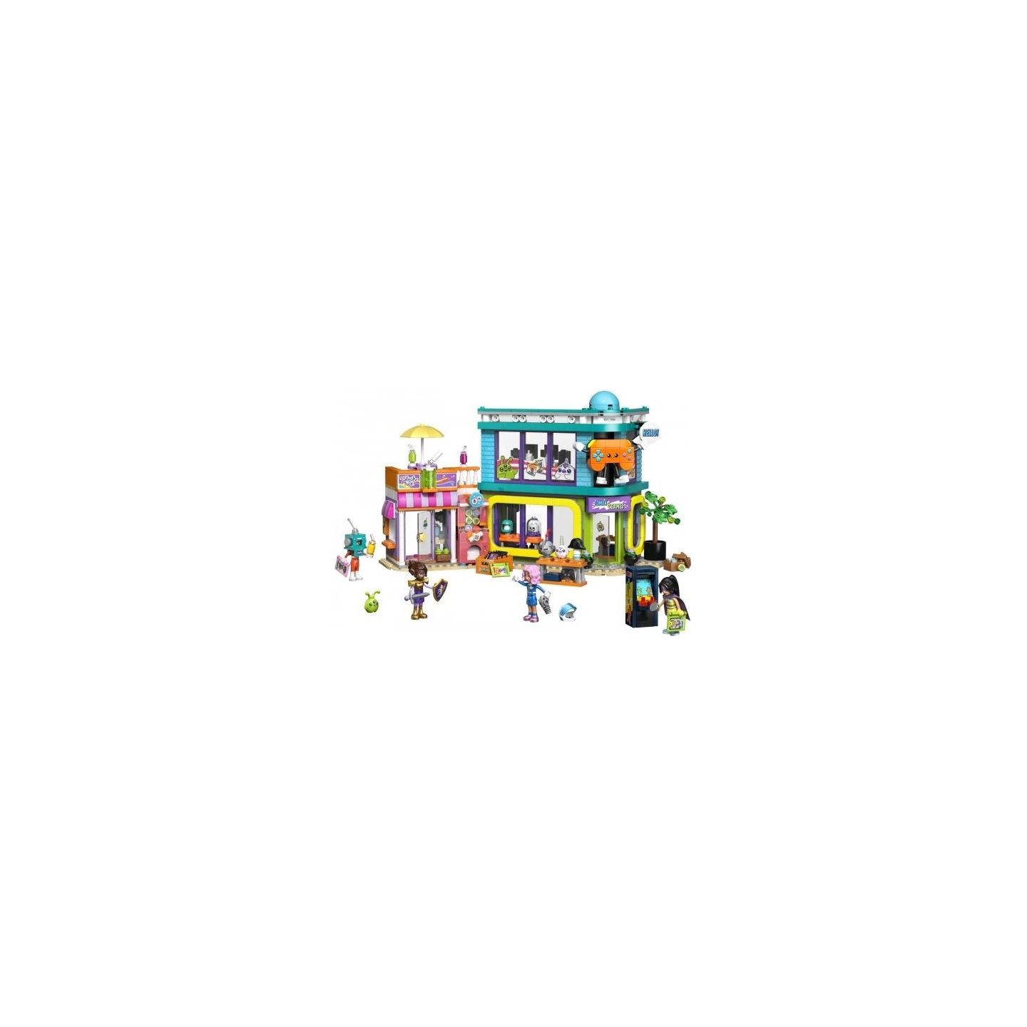 Lego Bricks Friends 42674 Comic Book and Game Store