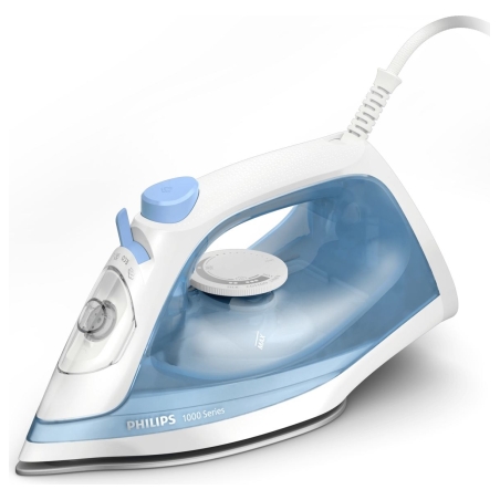 Philips 1000 Series Steam iron DST1030/20, 2000W, 20g/min continous steam, 90g steam boost, non-stick soleplate, 250ml water tan