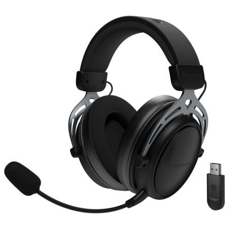 Genesis Headset | Toron 706 | Bluetooth, 2.4 GHz | Over-ear | Microphone | Black | Wireless