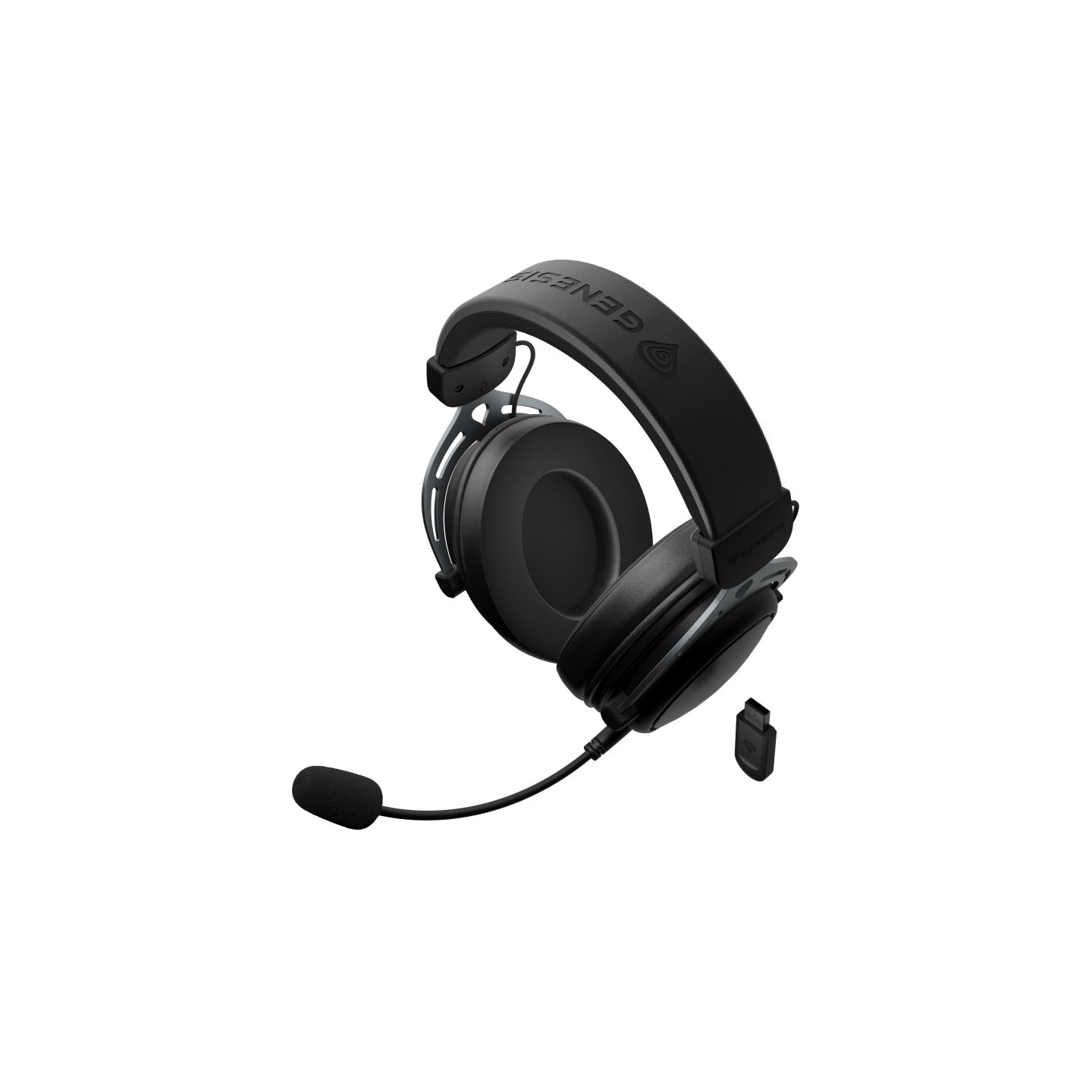 Genesis Headset | Toron 706 | Bluetooth, 2.4 GHz | Over-ear | Microphone | Black | Wireless