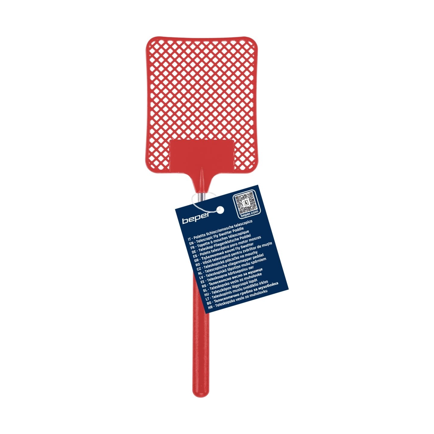 Beper C206UTI020 Telescopic Fly Swatter Paddle