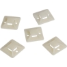 Logilink Cable Tie Mounts 20x20 mm | KAB0042 | Self-adhesive, for cable ties