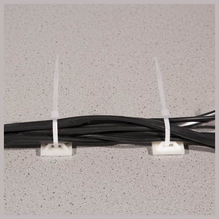 Logilink | Cable tie mounts, 100 Stk. | KAB0043