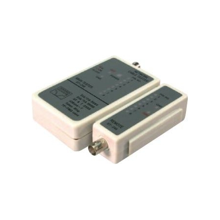 Logilink | Cable tester for RJ45 and BNC with remote unit