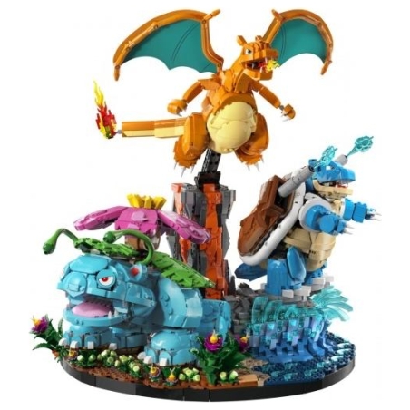 Lego Bricks Ninjago 72153 Venusaur, Charizard i Blastoise