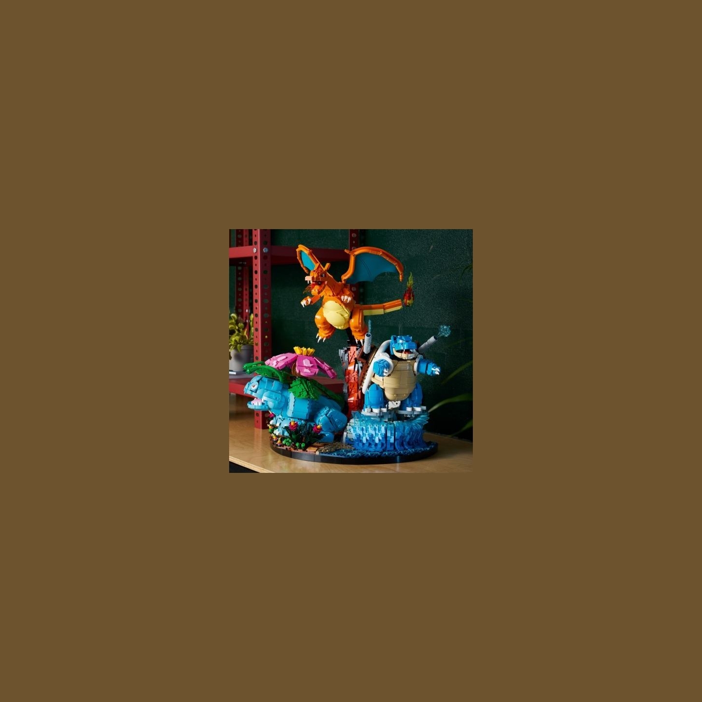 Lego Bricks Ninjago 72153 Venusaur, Charizard i Blastoise
