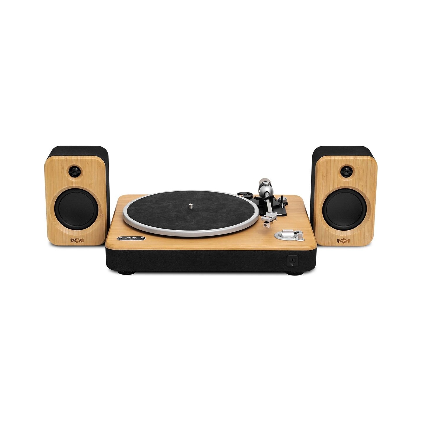 Marley Turntable With Speakers | Stir It Up Wireless 2+ | Bluetooth In/Out