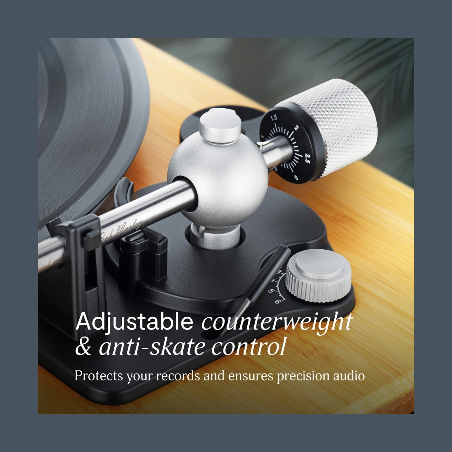 Marley Turntable With Speakers | Stir It Up Wireless 2+ | Bluetooth In/Out