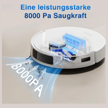 Ecovacs VACUUM CLEANER ROBOT/WHITE DEEBOT N20 ECOVACS