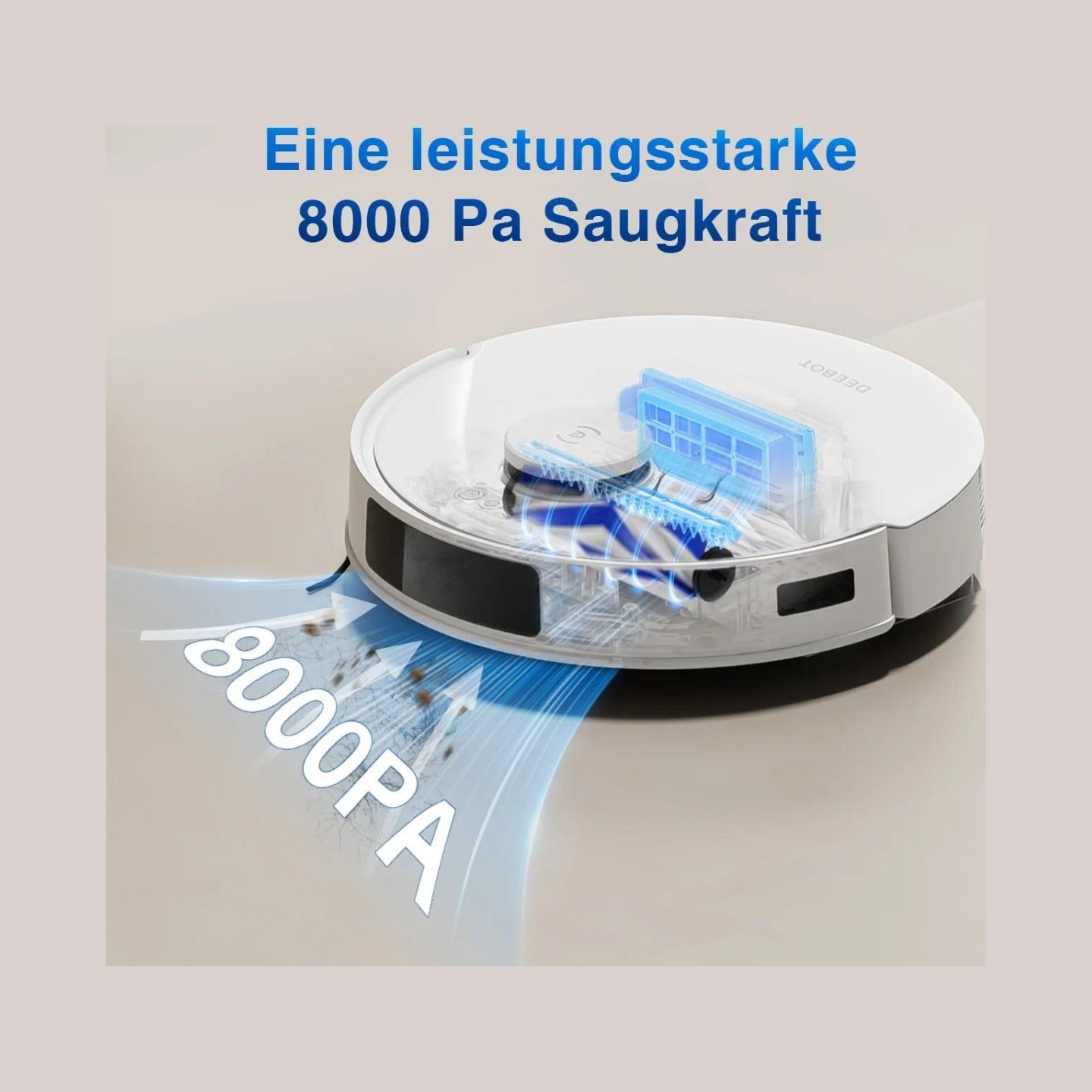 Ecovacs VACUUM CLEANER ROBOT/WHITE DEEBOT N20 ECOVACS