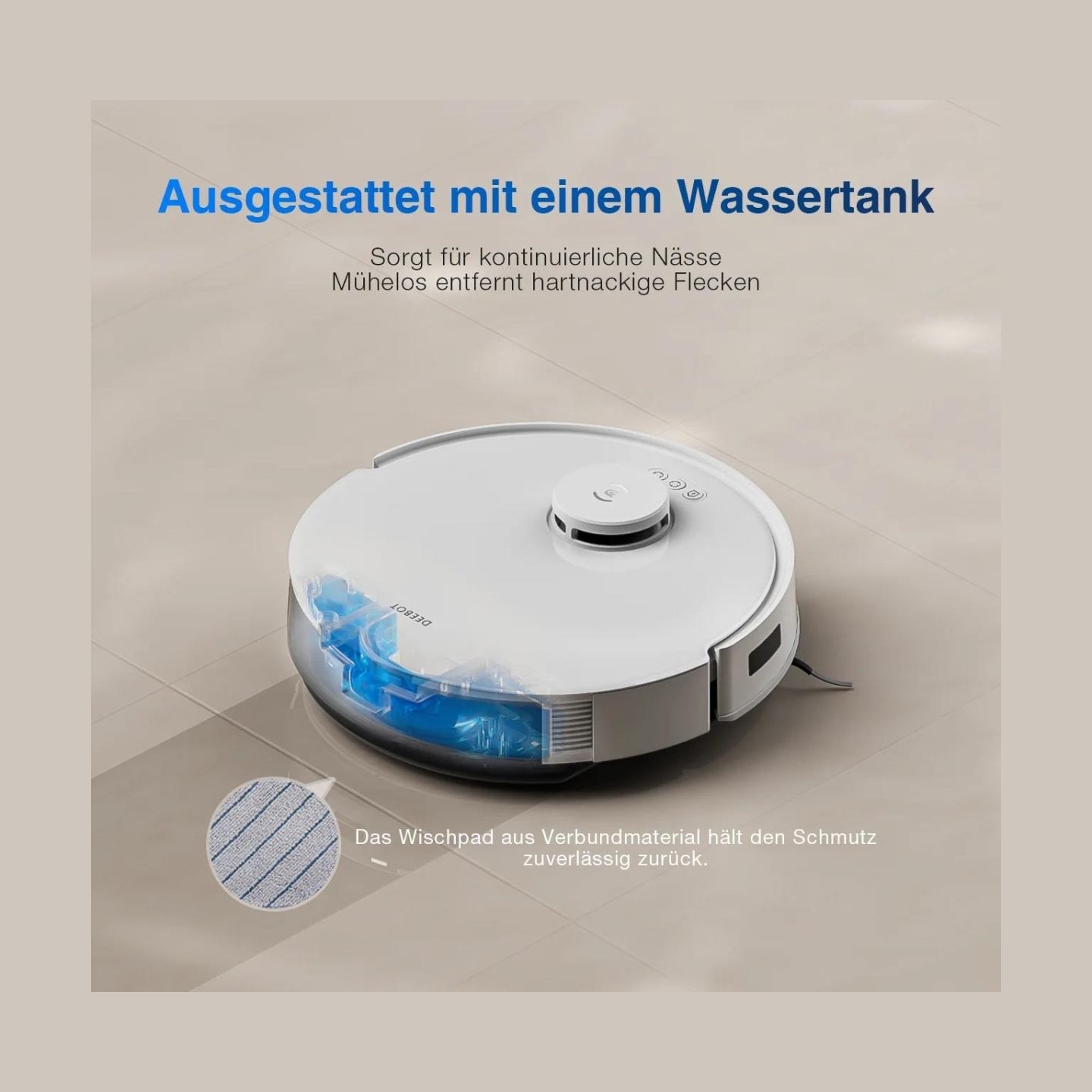 Ecovacs VACUUM CLEANER ROBOT/WHITE DEEBOT N20 ECOVACS