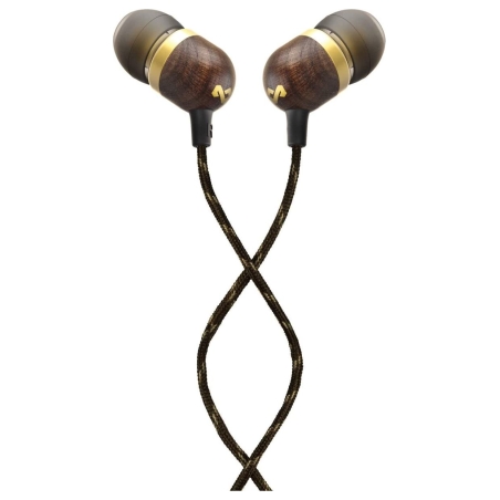 Marley | Earbuds | Smile Jamaica | Wired | In-ear | Microphone | Brass