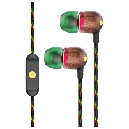 Marley | Earbuds | Smile Jamaica | Wired | In-ear | Microphone | Rasta