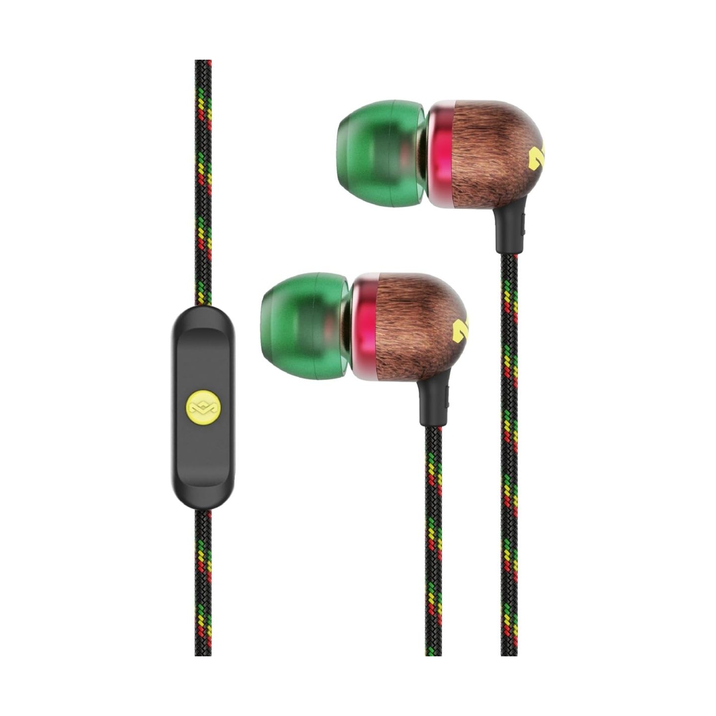 Marley | Earbuds | Smile Jamaica | Wired | In-ear | Microphone | Rasta