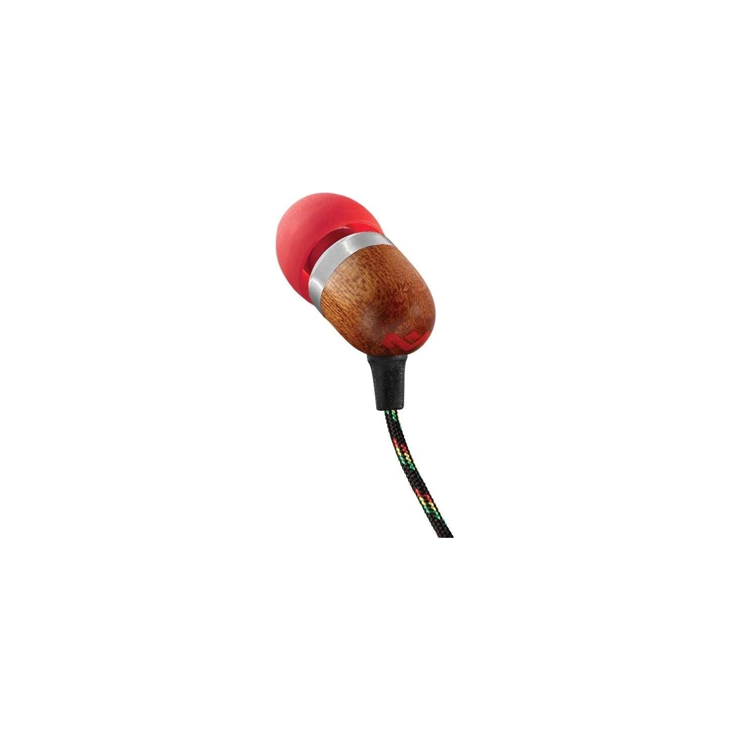 Marley | Earbuds | Smile Jamaica | Wired | In-ear | Microphone | Red