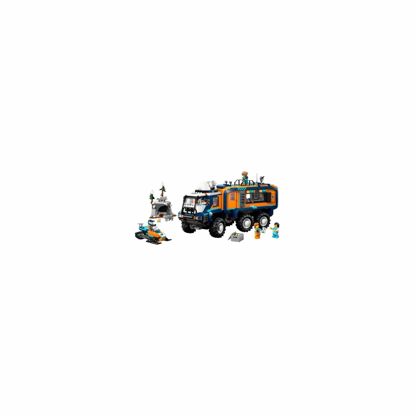 Lego Klocki City 60471 Ciężarówka z laboratorium arktycznej odkrywczyni