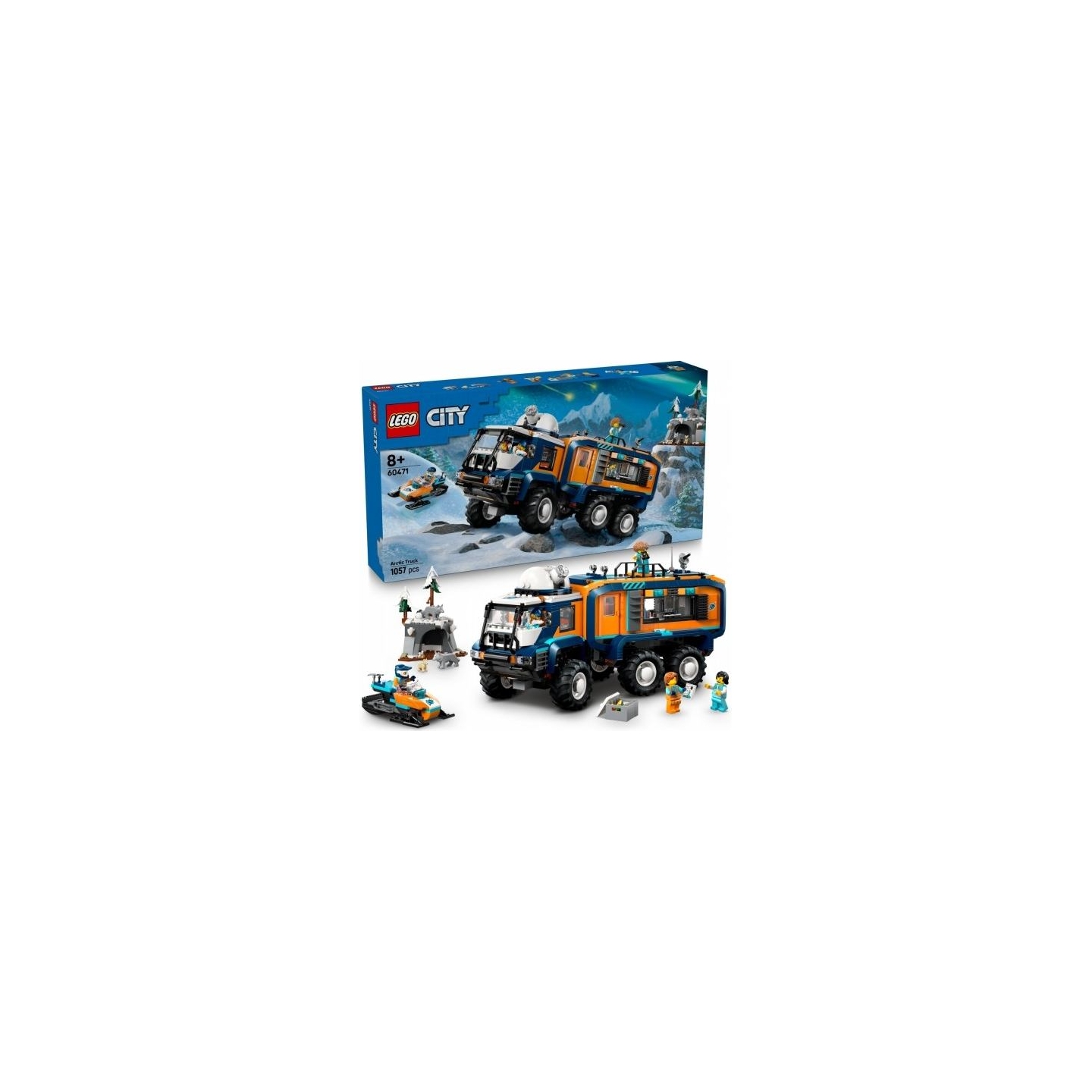 Lego Klocki City 60471 Ciężarówka z laboratorium arktycznej odkrywczyni