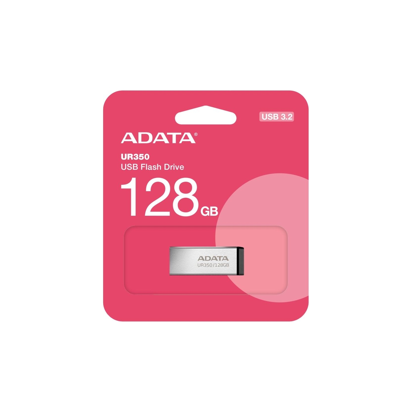 A-Data ADATA | USB Flash Drive | UR350 | 128 GB | USB Type-A | Black