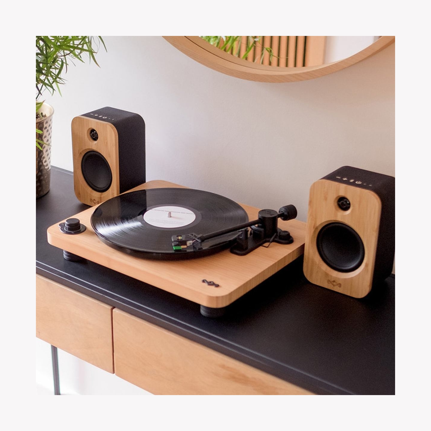 Marley Turntable | Stir It Up Lux | Wireless Turntable