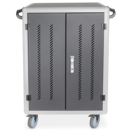 Digitus | Black | Charging Trolley 30 Notebooks / Tablets up to 16" | Pressure lock system with swiveling lever handle on the fr