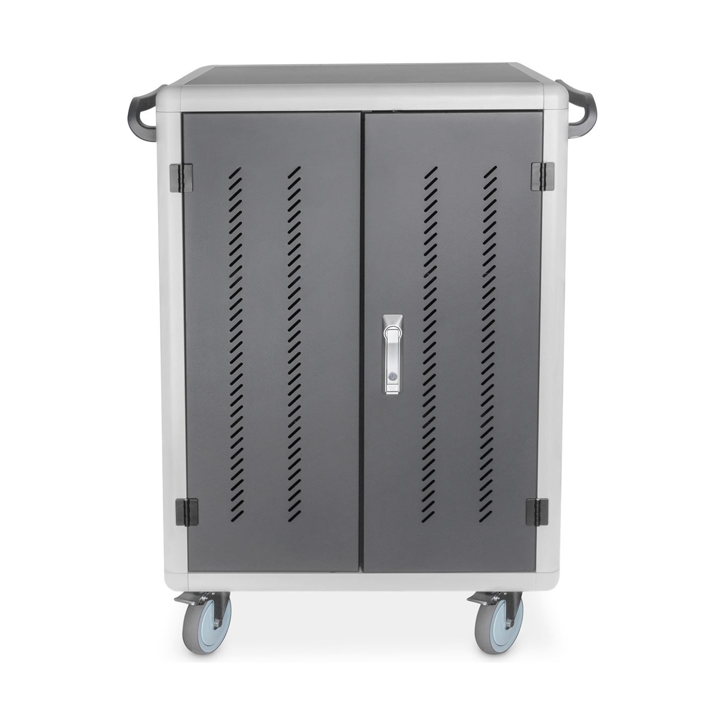 Digitus | Black | Charging Trolley 30 Notebooks / Tablets up to 16" | Pressure lock system with swiveling lever handle on the fr