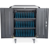 Digitus | Black | Charging Trolley 30 Notebooks / Tablets up to 16" | Pressure lock system with swiveling lever handle on the fr