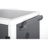 Digitus | Black | Charging Trolley 30 Notebooks / Tablets up to 16" | Pressure lock system with swiveling lever handle on the fr