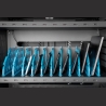 Digitus | Black | Charging Trolley 30 Notebooks / Tablets up to 16" | Pressure lock system with swiveling lever handle on the fr