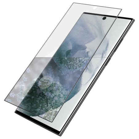Panzerglass | Samsung | Galaxy S22 Ultra | Tempered glass | Black | Case friendly. Compatible with ultrasonic fingerprint sensor